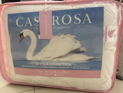 Одеяло ТМ Экотекс  Sevilla Cossarosa Лебяжий пух в тике евро
