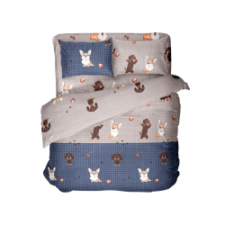 Комплект постельного белья ТМ Блакит  "Бадди" бязь