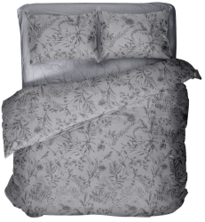 Комплект постельного белья ТМ  «Блакит» сатин "Трель темная" 2х сп