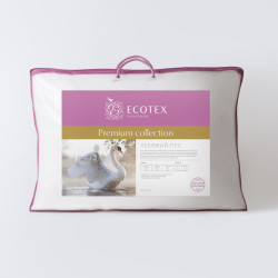 Подушка ТМ Экотекс "Лебяжий пух" 70х70