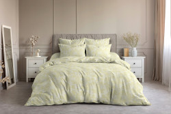 Комплект постельного белья ТМ "Ночь нежна" поплин "Ампир шампань"  1.5 сп