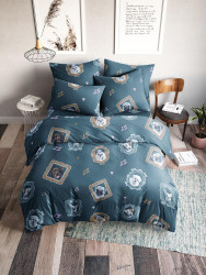 Комплект постельного белья ТМ Ночь нежна бязь "Love store" семейный