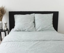 Комплект постельного белья ТМ Блакит  противомикробный страйп сатин 