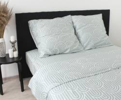 Комплект постельного белья ТМ Блакит  противомикробный страйп сатин 