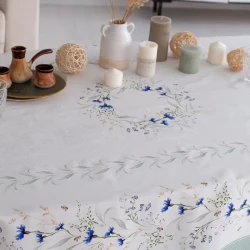 Скатерть Васильки 145х220- фото2