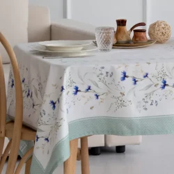 Скатерть Васильки 145х180- фото2