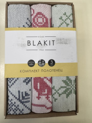 Комплект полотенец ТМ Блакит из 3-х шту- фото
