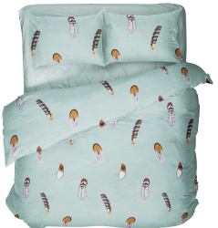 Комплект постельного белья ТМ "Блакит",  бязь "Перо", 2х сп