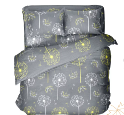 Комплект постельного белья ТМ Блакит "Эсти желтый" бязь  2-х сп.